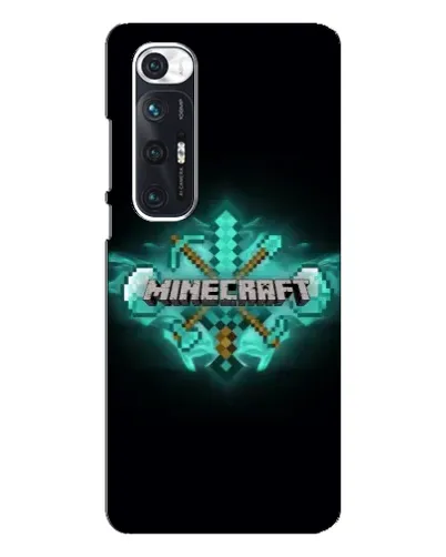 Чехол для Xiaomi Mi 10s с картинкой «Minecraft Diamond лого»