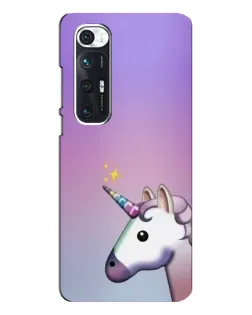 Чехол для Xiaomi Mi 10s с картинкой «Единорог градиент» Чехол для Xiaomi Mi 10s с картинкой «Единорог градиент»