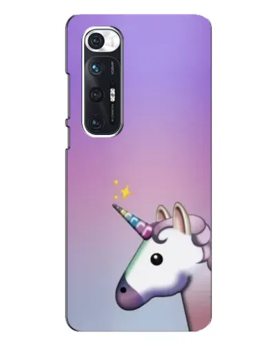 Чехол для Xiaomi Mi 10s с картинкой «Единорог градиент»