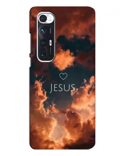 Чехол для Xiaomi Mi 10s с картинкой «Сияние Имени Jesus»