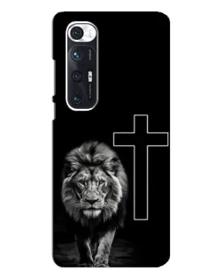 Чехол для Xiaomi Mi 10s с картинкой «Лев и Крест»