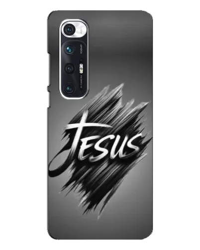 Чехол для Xiaomi Mi 10s с картинкой «Надпись Jesus Graffiti»