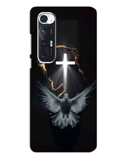 Чехол для Xiaomi Mi 10s с картинкой «Голубь и Свет»