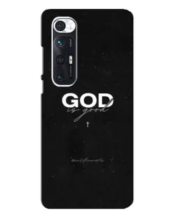 Чехол для Xiaomi Mi 10s с картинкой «GOD — Бог над всем»
