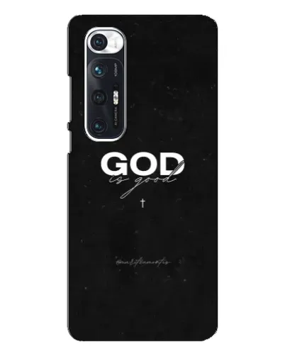 Чехол для Xiaomi Mi 10s с картинкой «GOD — Бог над всем»