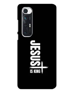 Чехол для Xiaomi Mi 10s с картинкой «Вертикаль веры Jesus»