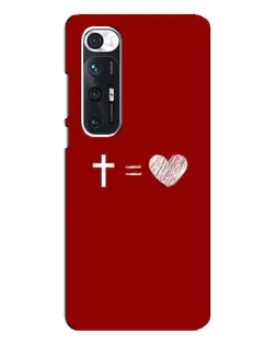 Чохол для Xiaomi Mi 10s з картинкою «Рівняння любові»
