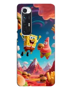 Чехол для Xiaomi Mi 10s с картинкой «Космический фастфуд» Чехол для Xiaomi Mi 10s с картинкой «Космический фастфуд»