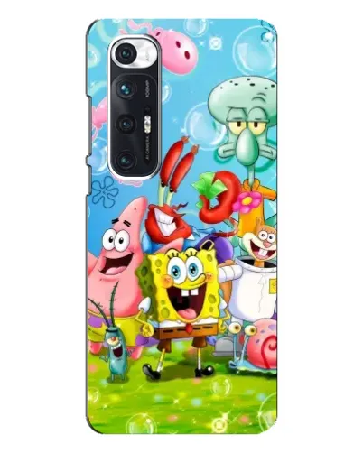 Чехол для Xiaomi Mi 10s с картинкой «Губка Боб и друзья» Чехол для Xiaomi Mi 10s с картинкой «Губка Боб и друзья»