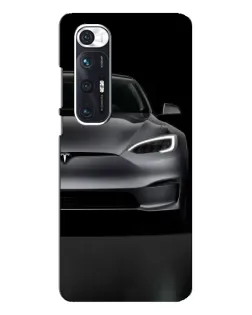 Чехол для Xiaomi Mi 10s с картинкой «Tesla Model S Look»