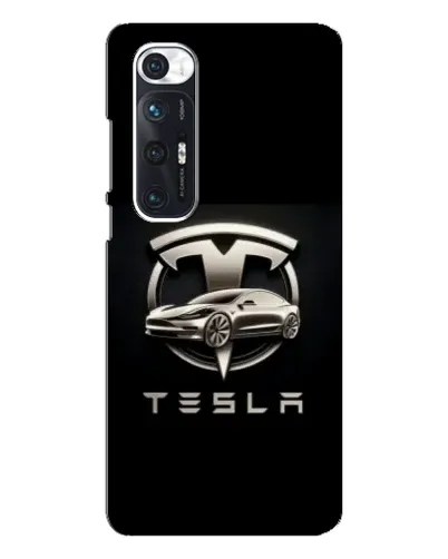 Чехол для Xiaomi Mi 10s с картинкой «Tesla — серебристое авто» Чехол для Xiaomi Mi 10s с картинкой «Tesla — серебристое авто»