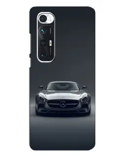 Чехол для Xiaomi Mi 10s с картинкой «Mercedes на черном»
