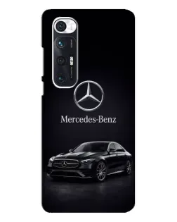 Чехол для Xiaomi Mi 10s с картинкой «Mercedes — решетка радиатора»