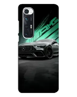 Чехол для Xiaomi Mi 10s с картинкой «Темный Mercedes AMG»