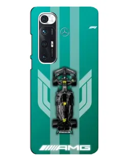 Чехол для Xiaomi Mi 10s с картинкой «Mercedes AMG Petronas»