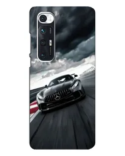 Чехол для Xiaomi Mi 10s с картинкой «Гоночный Mercedes AMG»
