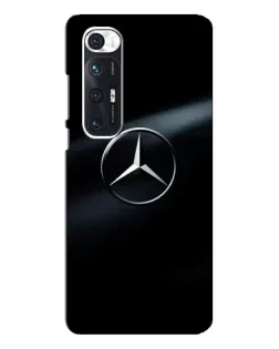 Чехол для Xiaomi Mi 10s с картинкой «Mercedes на металле»