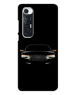 Чехол для Xiaomi Mi 10s с картинкой «Audi — ночной контур»