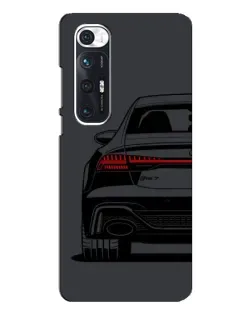 Чехол для Xiaomi Mi 10s с картинкой «Задняя часть Audi — арт»