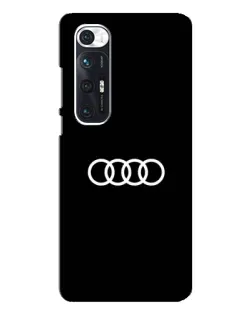 Чехол для Xiaomi Mi 10s с картинкой «Audi White Logo»