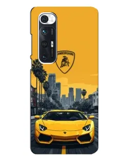 Чехол для Xiaomi Mi 10s с картинкой «Желтый Lamborghini город» Чехол для Xiaomi Mi 10s с картинкой «Желтый Lamborghini город»