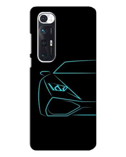 Чехол для Xiaomi Mi 10s с картинкой «Голубой силуэт Lamborghini» Чехол для Xiaomi Mi 10s с картинкой «Голубой силуэт Lamborghini»