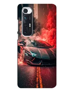 Чехол для Xiaomi Mi 10s с картинкой «Lamborghini красный дым» Чехол для Xiaomi Mi 10s с картинкой «Lamborghini красный дым»