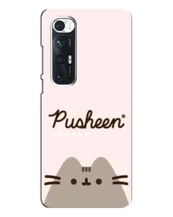 Чехол для Xiaomi Mi 10s с картинкой «Pusheen логотип» Чехол для Xiaomi Mi 10s с картинкой «Pusheen логотип»