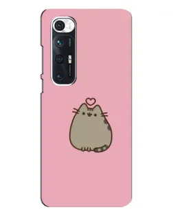 Чехол для Xiaomi Mi 10s с картинкой «Pusheen сердце» Чехол для Xiaomi Mi 10s с картинкой «Pusheen сердце»
