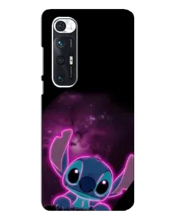 Чехол для Xiaomi Mi 10s с картинкой «Неоновый Stitch»
