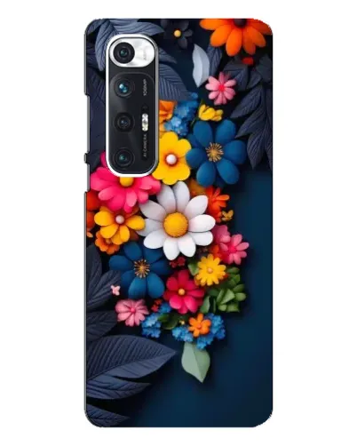 Чехол для Xiaomi Mi 10s с картинкой «Цветочная феерия»