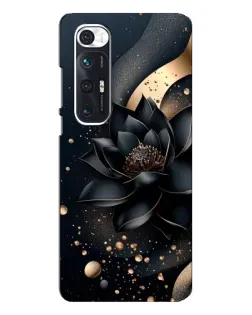 Чехол для Xiaomi Mi 10s с картинкой «Черный лотос»
