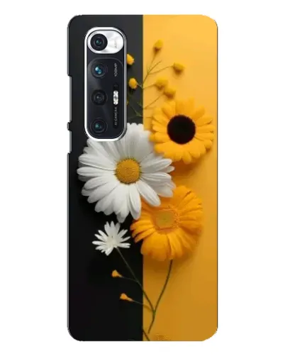 Чехол для Xiaomi Mi 10s с картинкой «Подсолнух и ромашка»