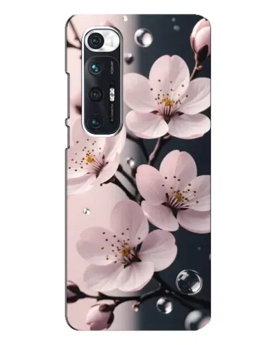 Чехол для Xiaomi Mi 10s с картинкой «Нежная сакура и капли» Чехол для Xiaomi Mi 10s с картинкой «Нежная сакура и капли»