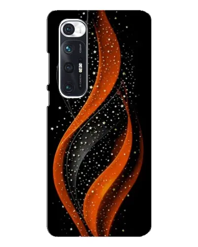 Чехол для Xiaomi Mi 10s с картинкой «Огненная звездная волна»
