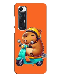 Чехол для Xiaomi Mi 10s с картинкой «Капибара на скутере» Чехол для Xiaomi Mi 10s с картинкой «Капибара на скутере»