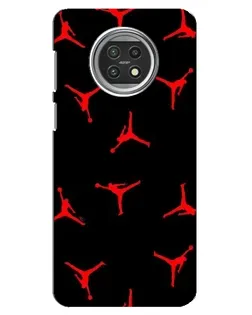 Чехол для Xiaomi Mi 10t Lite с картинкой «Jordan Red Pattern»