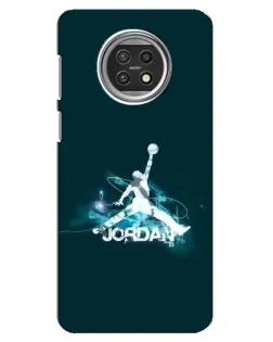 Чехол для Xiaomi Mi 10t Lite с картинкой «Jordan Blue Fire»