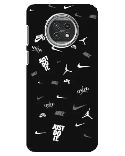 Чехол для Xiaomi Mi 10t Lite с картинкой «Nike Black Pattern» Чехол для Xiaomi Mi 10t Lite с картинкой «Nike Black Pattern»
