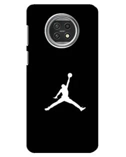 Чехол для Xiaomi Mi 10t Lite с картинкой «Jordan Silhouette»