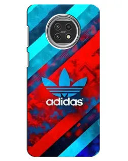 Чехол для Xiaomi Mi 10t Lite с картинкой «Абстракция Adidas»