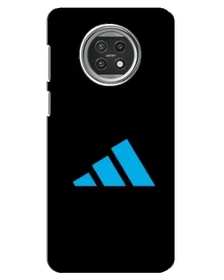 Чехол для Xiaomi Mi 10t Lite с картинкой «Adidas Cyan Logo»