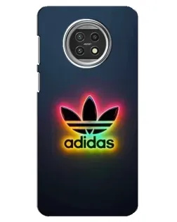 Чехол для Xiaomi Mi 10t Lite с картинкой «Неоновый Adidas»