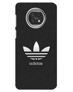 Чехол для Xiaomi Mi 10t Lite с картинкой «Adidas Карбоновая текстура»