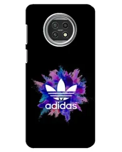 Чехол для Xiaomi Mi 10t Lite с картинкой «Взрыв красок Adidas»