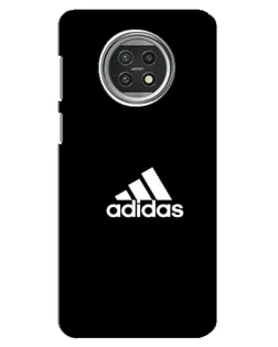 Чехол для Xiaomi Mi 10t Lite с картинкой «Черная классика Adidas»