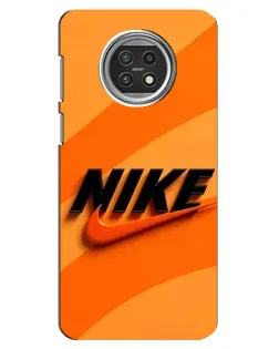 Чехол для Xiaomi Mi 10t Lite с картинкой «Оранжевый драйв Nike»