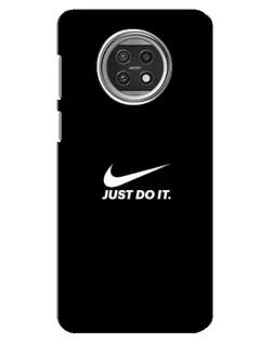 Чехол для Xiaomi Mi 10t Lite с картинкой «Минимализм от Nike»