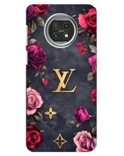 Чехол для Xiaomi Mi 10t Lite с картинкой «Цветочный Louis Vuitton»