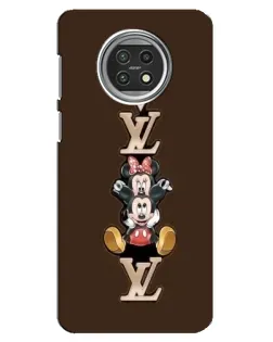 Чехол для Xiaomi Mi 10t Lite с картинкой «LV и Микки Маус»